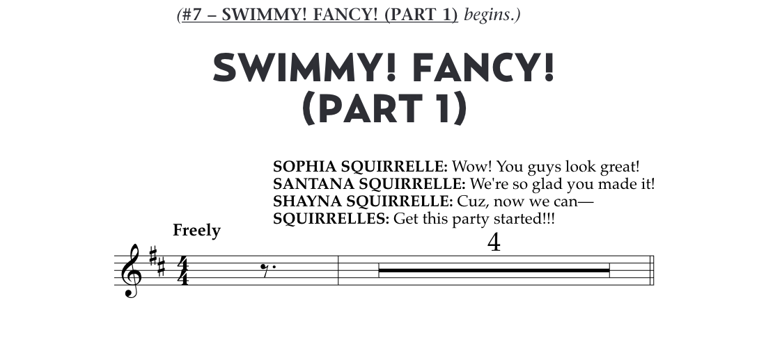 Swimmy! Fancy! (Part 1)