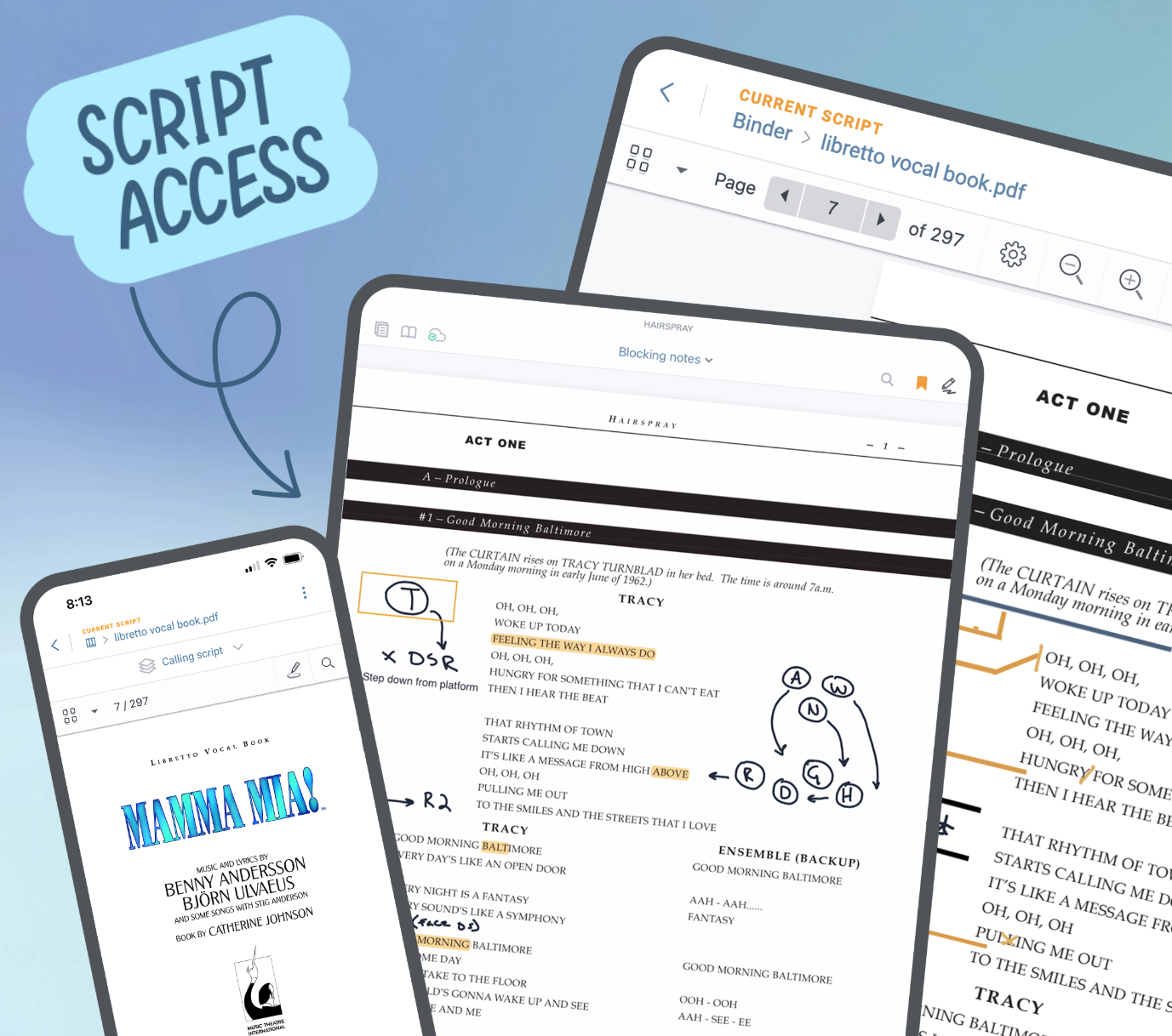 Digital Scripts & Piano/Vocal Scores