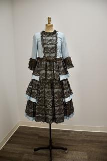 victorian girl party dress