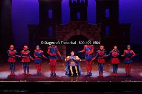 Shrek musical rental set - Stagecraft Theatrical - 800-499-1504