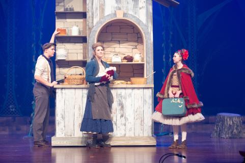 Into the woods Broadway set rental - bakers house - stagecraft theatrical - 800-499-1504