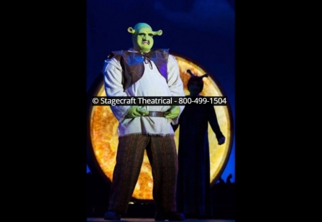 Shrek musical rental set - Stagecraft Theatrical - 800-499-1504