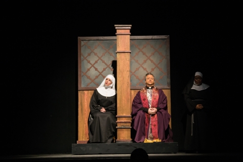 Sister Act broadway set rental ---- stained glass wall and Church --- Stagecraft Theatrical 800-499-1504 Sister Act broadway set rental ---- stained glass wall and Church --- Stagecraft Theatrical 800-499-1504