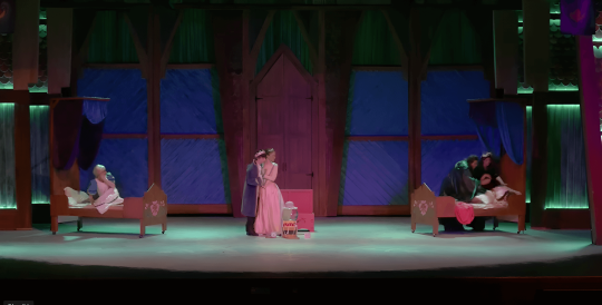 Frozen jr set scenic rental - Front Row Theatrical Rental - Arendelle castle interior