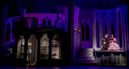 Beauty and the Beast rental scenery - The Castle - Stagecraft Theatrical 800-499-1504