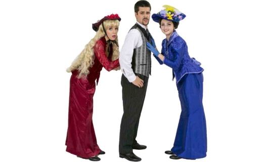 Rental Costumes for A Gentlemans Guide to Love and Murder - Sibella, Monty, and Phoebe