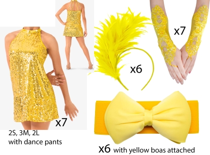 accessories for sale for Guys and Dolls Bushel and a Peck