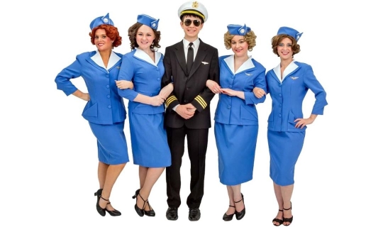 Rental Costumes for Catch Me If You Can - Frank Abagnale, Jr. and Flight Stewardesses