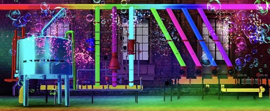 Willy Wonka Backdrop Rental