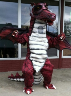 Shrek the Musical - Precious Mascot Dragon Costume