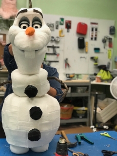 Olaf Puppet Rental Frozen Jr The Musical