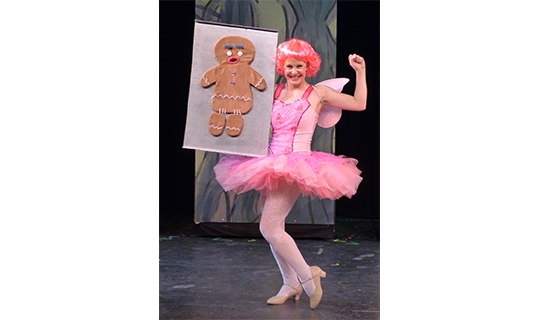 Fairy and Gingerbread Man Puppet
