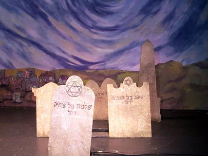Michael Boyer's set for The Gateway's production of Fiddler on the Roof