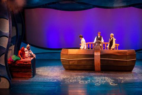 Little Mermaid set rental movie based - price eric's ship - Front Row Theatrical Rental - 800-250-3114