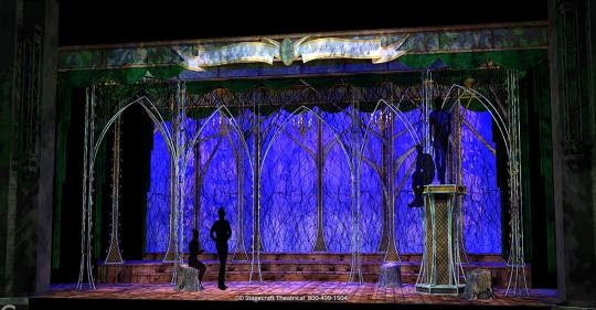 Into the Woods set rental - No One is alone - Stagecraft Theatrical - 800-499-1504