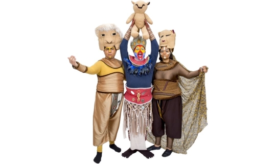 Rental Costumes for The Lion King - Mufasa, Rafiki, Sarabi