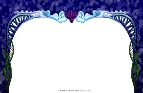 Little Mermaid premium set rental - The Arch - Front Row Theatrical Rental - 800-250-3114