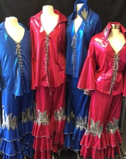 Blue and Hot Pink Dynamos (male and female)