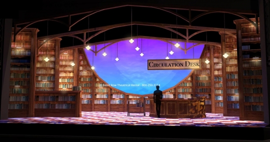 Matilda Set Rental - Library - Front Row Theatrical Rental - 800-250-3114 Matilda Set Rental - Library Picture - Front Row Theatrical Rental - 800-250-3114