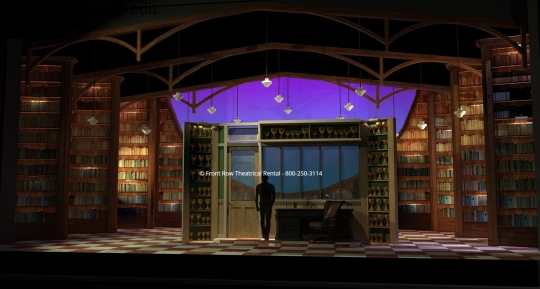 Matilda Set Rental - Trunchbull's office - Front Row Theatrical Rental - 800-250-3114 Matilda Set Rental - Trunchbull's office picture - Front Row Theatrical Rental - 800-250-3114