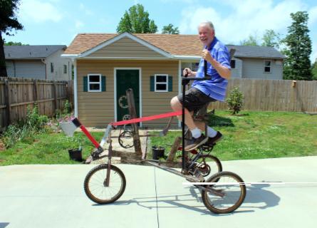 Maurice machine supports over 205 lbs 
