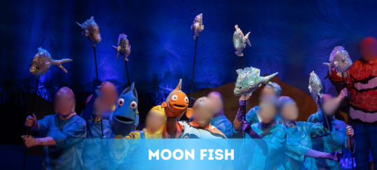 Moon Fish Puppets