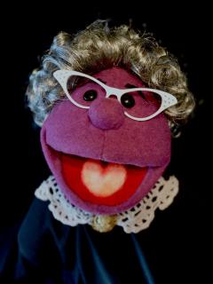 Mrs. T or Mrs Buttz puppet Avenue Q