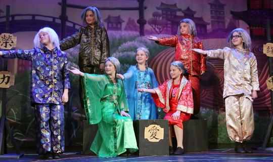 Mulan youth costumes
