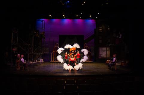 Crane River Theater Newsies Set