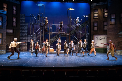Crane River Theater Newsies Set