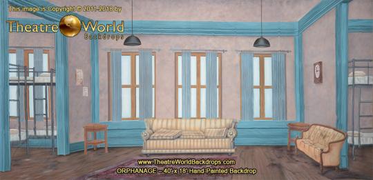 Orphanage Scenic Backdrop