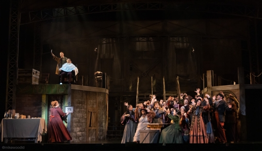 Sweeney Todd rental set - Unit set - Front Row Theatrical 