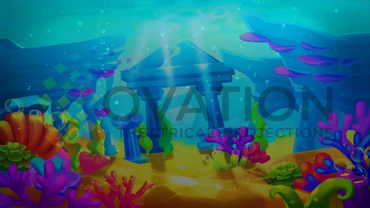 Little Mermaid Jr. - Ariel's Grotto Projection