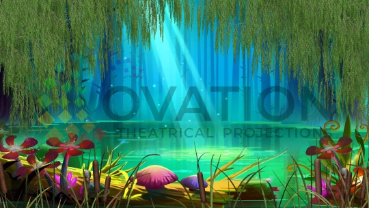 Little Mermaid Jr. - The Lagoon Projection