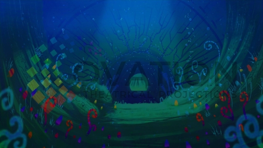 Little Mermaid Jr. - Ursula's Lair Projection