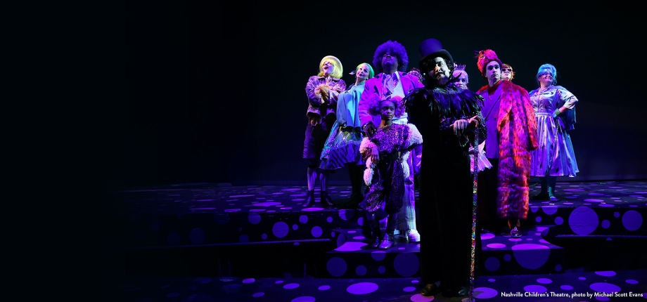 Charlie and the Chocolate Factory TYA at Nashville Children's Theatre, photo by Michael Scott Evans
