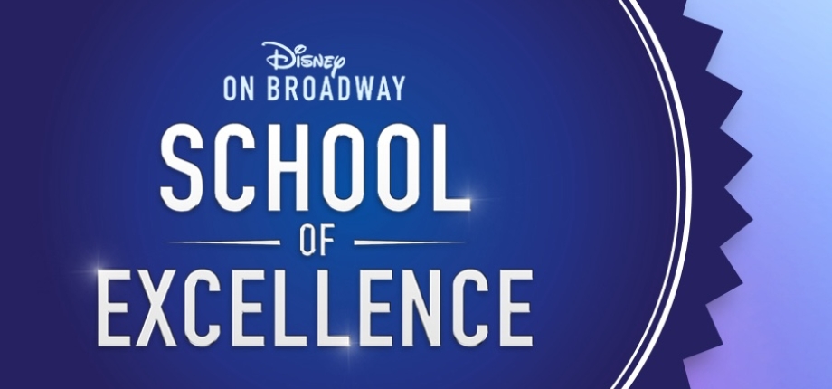 Disney on Broadway School of Excellence logo