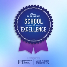 Disney on Broadway School of Excellence logo