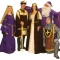 Rental Costumes for Camelot - King Arthur, Guenevere, and Lancelot