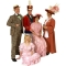 Rental Costumes for The Music Man - Marcellus Washburn, Harold Hill, Zaneeta Shinn, Marian Paroo, Eulalie Shinn