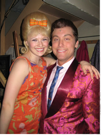 Hayley Podschun and Lance Bass in HAIRSPRAY